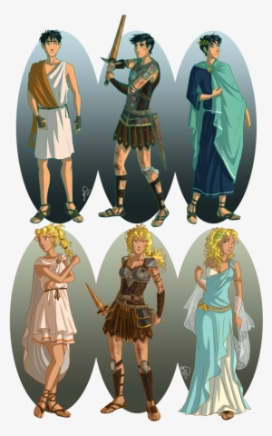 Ancient Greece By Juliajm15png - Percy Y Annabeth En El Tartaro