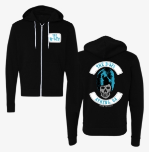 Biker Skull Hoodie - Hoodie