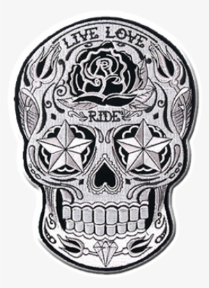 Vxbcegq - Hot Leathers Sugar Skull Patch