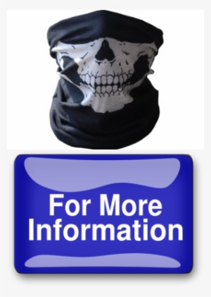 Skull Tube Face Mask Motorcycle Tubular Skeleton Biker