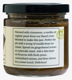 Spiced Pear Jam - Cream