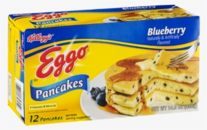 Kellogg's Eggo Blueberry Pancakes