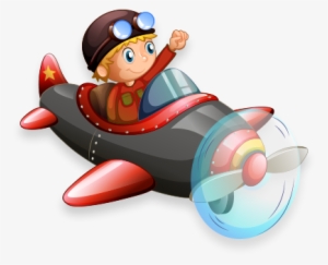 Go To Image - Vintage Pilot Clip Art