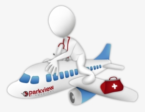 About Us - Air Ambulance Plane Cartoon