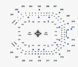 Golden 1 Center Section 119 Row Ff