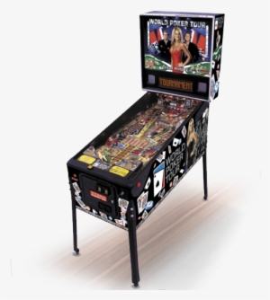 These Games Will Not Operate In Countries With 50 Cycle - World Poker Tour Pinball Machine