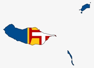Flag Map Of Madeira - Map And Flag Of Madeira