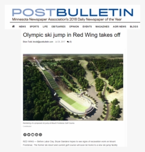 Post Bulletin July 26 2017 - Copper Peak Ski Jump