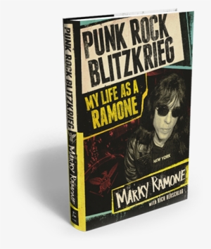 Punk Rock Blitzkrieg - Marky Ramone Signed Book - Psa/dna Certified