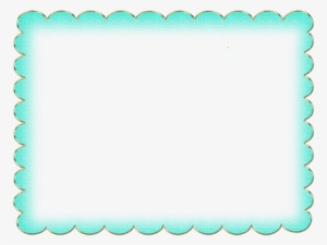 Marco Dorado Y Azul Aqua - Picture Frame