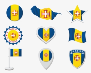 Madeira Icons Vector - Madeira Flag Png