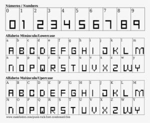 Font Details Punk Rock Font Condensed Thin - Fonte Com Os Cantos Arredondados
