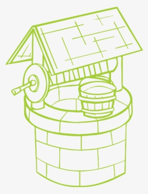 Water Wells - Well Clip Art Black And White