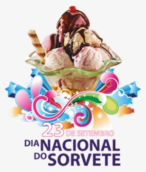 Há Dez Anos, A Associação Brasileira Da Indústria De - Food Photography Ice Cream Sundae