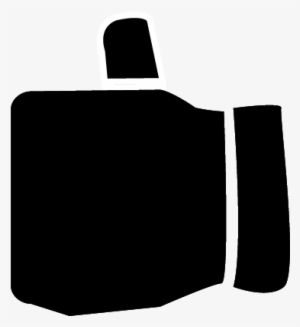 Like Hand Gesture Silhouette Vector - Silueta De Me Gusta Png
