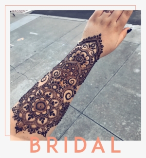 Bridal - Mandala Mehndi Hand Tattoos