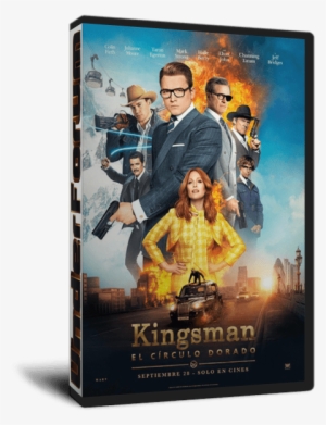 Carátula Box - Kingsman El Círculo Dorado Dvd
