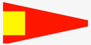 3er Repetidor Del Código Internacional De Señales Marítimas - Flag