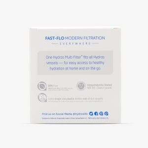 4 Pack Hydros Fast Flo Tech Multi Filter - Business Card