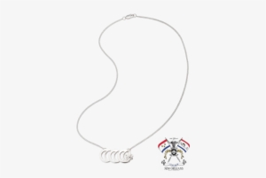 Tricentennial Sheared Fleur De Lis Necklace - Mignon Faget Tricentennial Sheared Fleur De Lis Pin