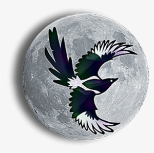Wallhogs Full Moon Cutout Wall Decal Size: 48" H X