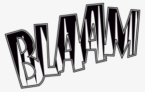 Este Gráficos Es Blaam Sobre Comic, Ruido, Sonido, - Clip Art