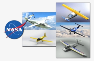 Five Fantastic Futuristic Airplane Designs From Nasa's - Nasa Logo Space Tote Bag