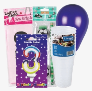 Party - Candle Birthday Number 3 Glittered