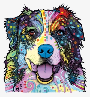 Australian Shepherd Heat Transfers - Dean Russo Border Collie
