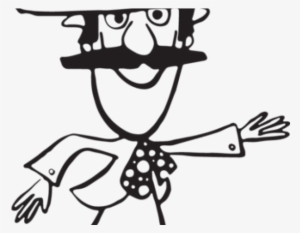 Cartoon Mexican Man - Man