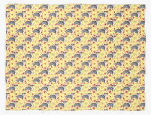 Floral Australian Shepherd Blanket - Shirt