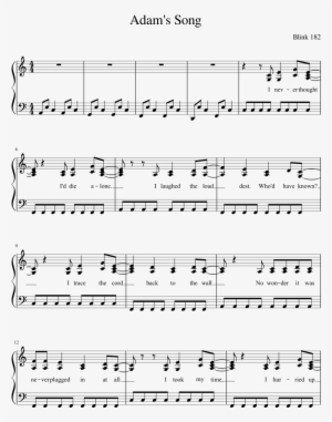 Blink 182 Sheet Music - Blink 182 Piano Sheet Music