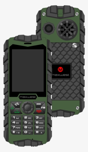 New Maxwest Ranger 2g Green Unlocked Gsm Rugged Dual