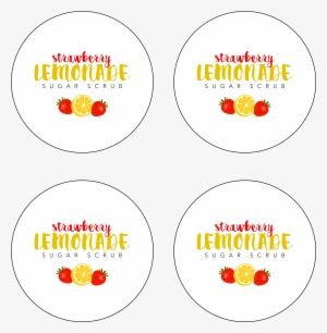 Tcm Large Labels 2,400×3,000 Pixels - Pink Lemonade Sugar Scrub Label