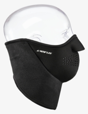 Neofleece Combo Scarf Kids' Black Winter Ski Face Mask - Seirus Jr Neofleece Combo Scarf - Youth Amped