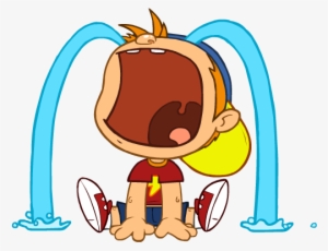 Cartoon Boy Crying - Boy Crying Cartoon Png