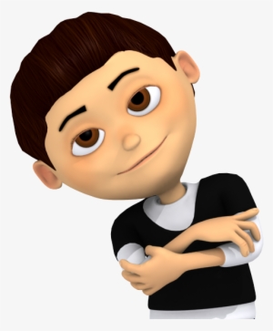 Young Cartoon Boy Png
