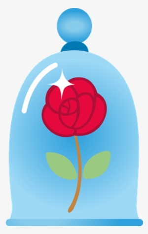 Peq Principe - La Bella Y La Bestia Rosa Png