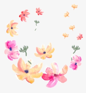 Flying Flower Cartoon Transparent - 勵志 英文