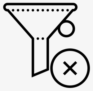 The Icon Is Shaped Like An Upside Down Triangle Missing - Filter