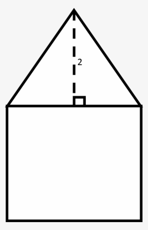 1 - Triangle On Top Of Rectangle
