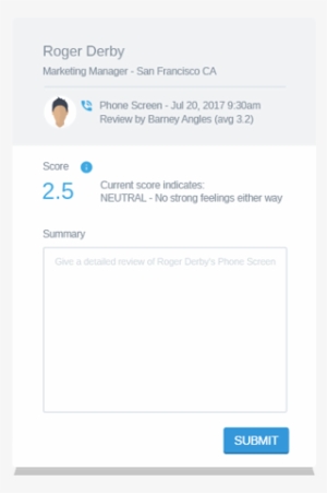 Interview Scorecards & Candidate Evaluation Tools - Newton Software
