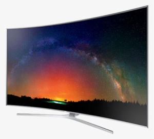 Samsung Curved Tv Png - Samsung Suhd Js9500