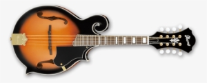 Ibanez M522sbs F-style Mandolin, Brown Sunburst High - Ibanez M522s F-style Mandolin Brown Sunburst