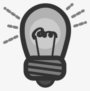 Lightbulb Gray - Light Bulb Clip Art