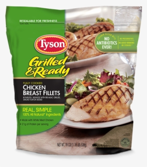 Tyson® Grilled & Ready® Fully Cooked Oven Roasted Diced - Tyson Chicken Breast Fillets