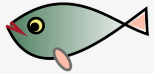Fish - Herbivorous Fish Cartoon