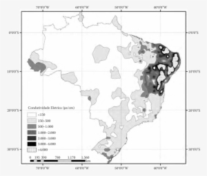 12 Distribution Of The Electrical Conductivity In Brazil - Brazil