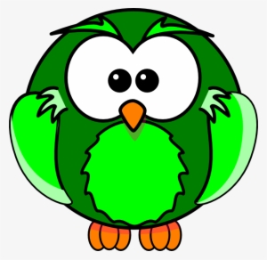 How To Set Use Green Owl Cartoon Svg Vector