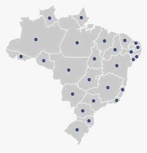 Mapa-brasil - Mapa Do Brasil Cinza